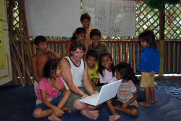 kids at the orphanage